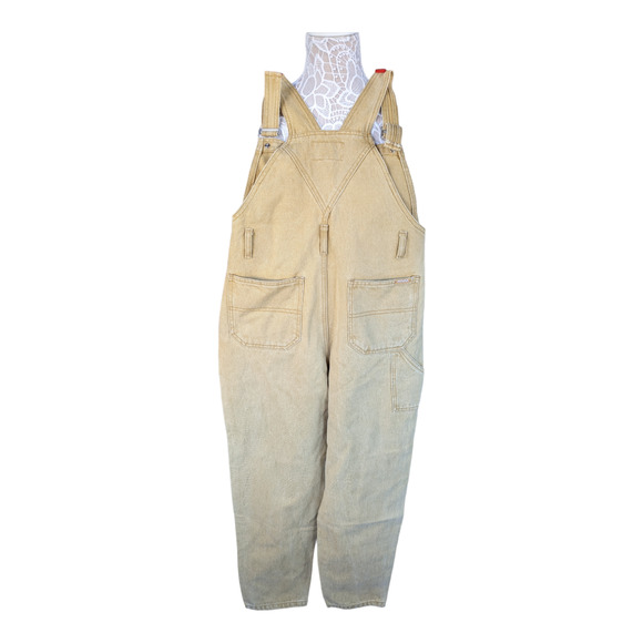 NWT Vintage Jordache Gold Overalls L - Picture 5 of 8